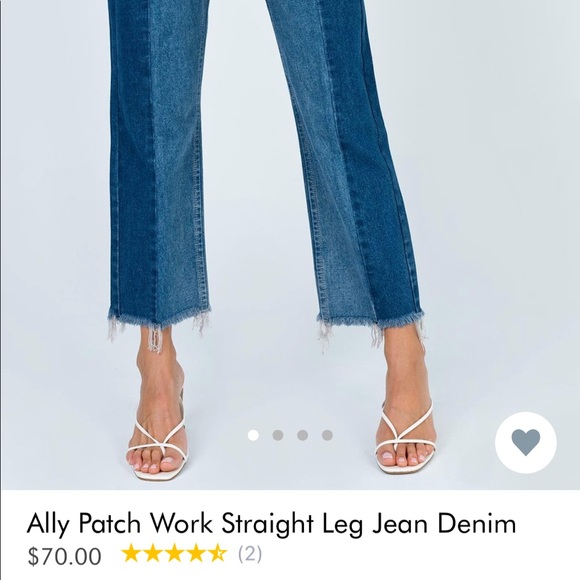 Princess Polly Ally Patch Jean - Picture 2 of 5